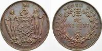 British North Borneo Cu One Cent Britisch Protectorate. -