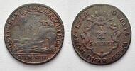 Wied-Neuwied Cu 1/4 Stüber 1 Johann Friedrich Alexander 1737-1791. -