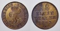 Mecklenburg-Schwerin 1/48 Taler Friedrich Franz II. 1842-1883. -