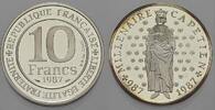 Frankreich 10 Francs Fünfte Republik seit 1958. -