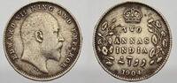 Indien-British Indien 2 Annas Edouard VII, 1901-1910.. -