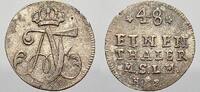 Mecklenburg-Strelitz 1/48 Taler Adolph Friedrich III. 1708-1752. -
