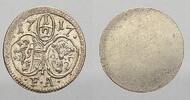 Salzburg, Erzbistum 1/2 Kreuzer (Einseitig) Franz Anton von Harrach 1709-1727. -