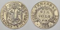 Schweiz-Genf, Stadt 6 Sols -