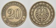 Kleinmünzen 20 Pfennig -