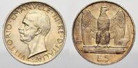 Italien-Königreich 5 Lira Vittorio Emanuele III 1900-1946. -
