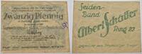Die Deutsche Notgeldscheine 20 Pfennig 12.Juli. Schlesien 1915-1922. -