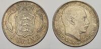 Dänemark 1 Krone Christian X. 1912-1947. -