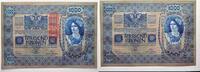 1000 Kronen 02.01.1902 Österreich 1800-2023. GEM UNC / EF