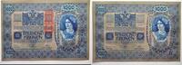 1000 Kronen 02.01.1902 Österreich 1800-2023. GEM UNC / EF