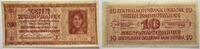 Die Deutschen Banknoten ab 1871 10 Karbowanez Ukraine 1942-1944. -
