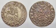 Haus Habsburg 3 Kreuzer (Groschen) Ferdinand III. 1637-1657. -