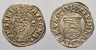 Denar 1554  N Ungarn Ferdinand I 1526-1564. Seltenes und Attraktives Exemplar. Vorzüglich-stempelglanz