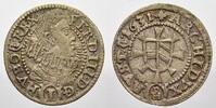 Kreuzer 1631 Schlesien-Glatz, Grafschaft Ferdinand König v. Ungarn, Erzherzog v. Österreich 1627-1637. Attraktives Exemplar. Fast vorzüglich