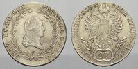 Haus Habsburg 20 Kreuzer 1803 F Franz II. (I.) 1792-1835. Vorz&uuml;glich+ 110,00 EUR  Excl. 15,00 EUR Verzending