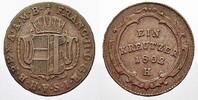 Haus Habsburg Cu 1 Kreuzer 1802 H Franz II. (I.) 1792-1835. Sehr sch&ouml;n-f... 50,00 EUR  Excl. 15,00 EUR Verzending