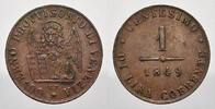 Haus Habsburg Cu 1 Centesimo 1849 ZV Italienische Revolution 1848. Fast ... 39,00 EUR  Excl. 15,00 EUR Verzending