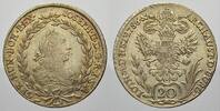 Haus Habsburg 20 Kreuzer 1786 F Josef II. 1780-1790. Sehr sch&ouml;n-vorz&uuml;gli... 55,00 EUR  Excl. 15,00 EUR Verzending