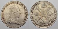 Haus Habsburg 1/4 Kronentaler 1795 B Franz II. (I.) 1792-1835. Min. Just... 60,00 EUR  Excl. 15,00 EUR Verzending