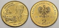 Polen-Republik 1990 bis Heute 2 Zlote (Malinowski) Republik Polen seit 1990. -