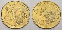 Polen-Republik 1990 bis Heute 2 Zlote (Matejko) Republik Polen seit 1990. -