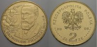 Polen-Republik 1990 bis Heute 2 Zlote (Pilsudski) Republik Polen seit 1990. -