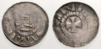 Magdeburg, Reichsmünzstätte Pfennig Anonym. 11. Jahrhundert. Seltene Variante. VF-