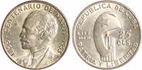 Kuba 25 Centavos 1. Republik -