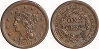 USA One Cent Braided Hair. -