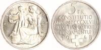 Schweiz 5 Franken Bundesverfassung. -