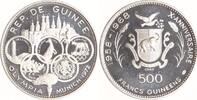 Guinea 500 Francs 10. Jahre Unabhängigkeit des Staates Guinea. -