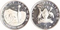Uganda 5 Shillings Apostolische Visite von Papst Paul VI. -
