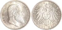 Württemberg 2 Mark Wilhelm II. 1891-1918. -