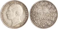 Württemberg 1/2 Gulden Wilhelm I. 1816-1864 -