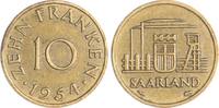 Saarland 10 Franken -