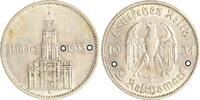 Drittes Reich 2 Reichsmark Garnisonkirche mit Datum. -