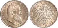 Württemberg 3 Mark Wilhelm II. 1891-1918. -