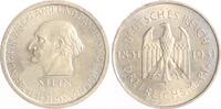 Weimarer Republik 3 Reichsmark Freiherr vom Stein. -