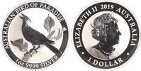 Australien 1 Dollar Bird of Paradise. -