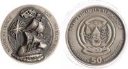50 Amafaranga 2020 Ruanda Nautical Ounce. Stempelglanz in Originalkapsel