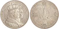 Preussen Krönungstaler Wilhelm I. 1861-1888. -