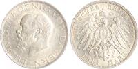 Bayern 3 Mark 1914 D Ludwig III. 1913-1918. VF-EF