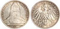 Sachsen 3 Mark Friedrich August III. 1904-1918. -