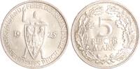 Weimarer Republik 5 Reichsmark Rheinlande. -