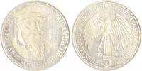 Bundesrepublik Deutschland 5 DM Mercator, mit langem R. -