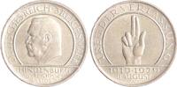 Weimarer Republik 3 Reichsmark Verfassung. -