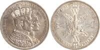 Preussen Krönungstaler Wilhelm I. 1861-1888. -