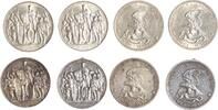 Preussen 4 x 2 Mark Wilhelm II. 1888-1918. -