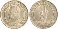 Weimarer Republik 3 Reichsmark Verfassung. -