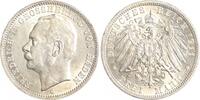 Baden 3 Mark Friedrich II. 1907-1918. -